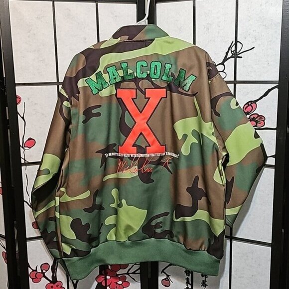 Malcolm X Camo Work Jacket Size 2X New - Picture 9 of 9